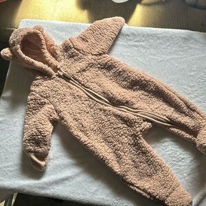H&M baby Sherpa onesie